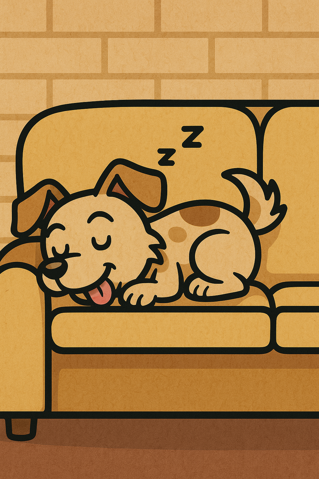 Good dog deserves rest :3