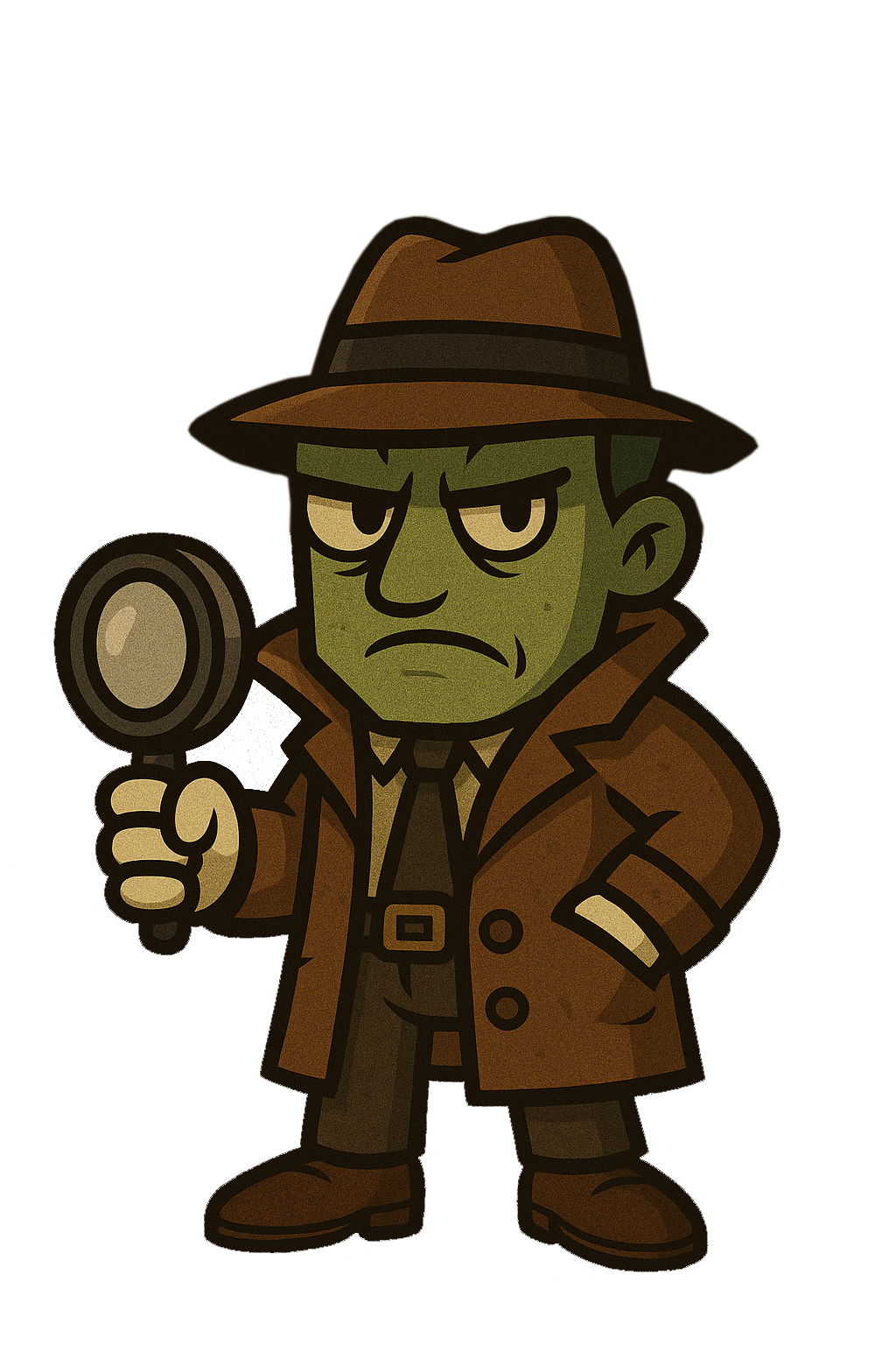 Paperboy CharacterDetective Broc