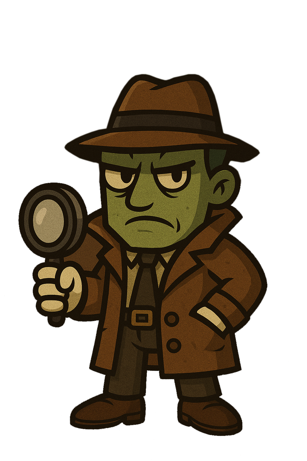 Paperboy CharacterDetective Broc
