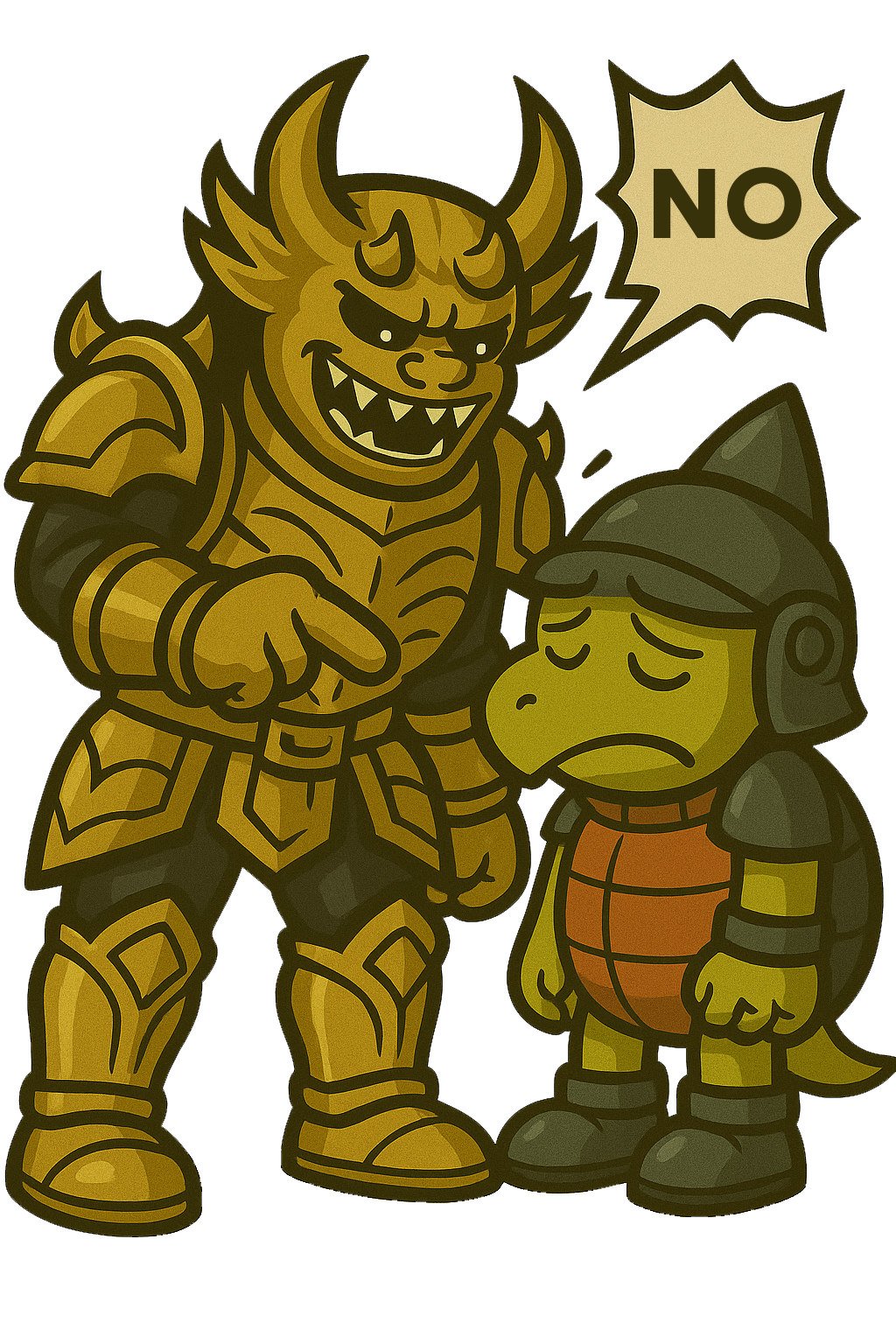 TURTS you'LL NEVER BE A DRAGON KNIGHT