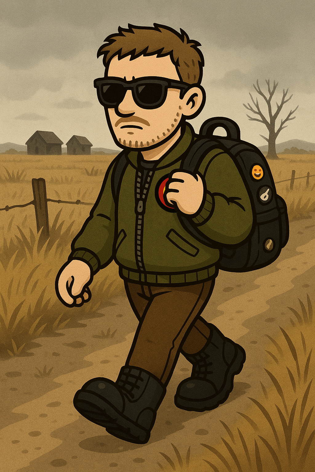 You just gotta walk your way out