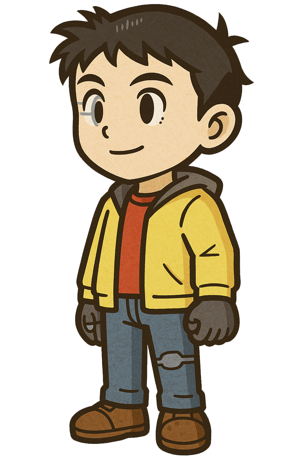 Paperboy CharacterLucas