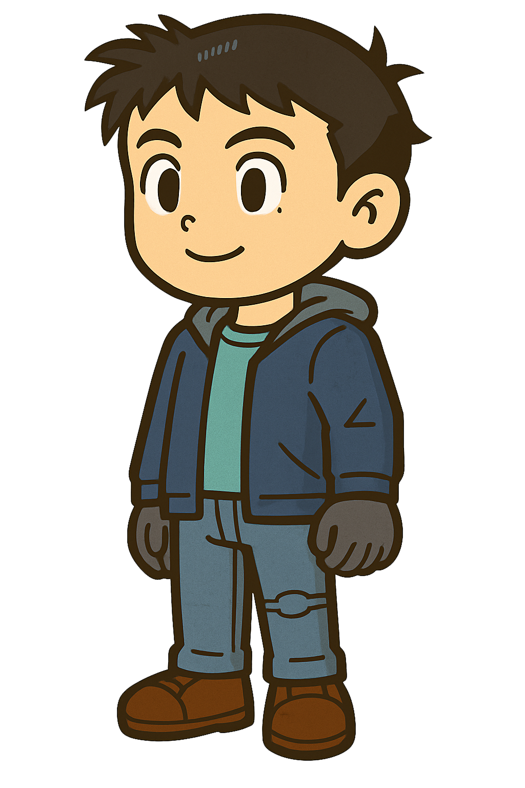 Paperboy CharacterLucas