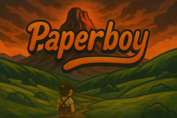 Paperboy Gloom Title Card