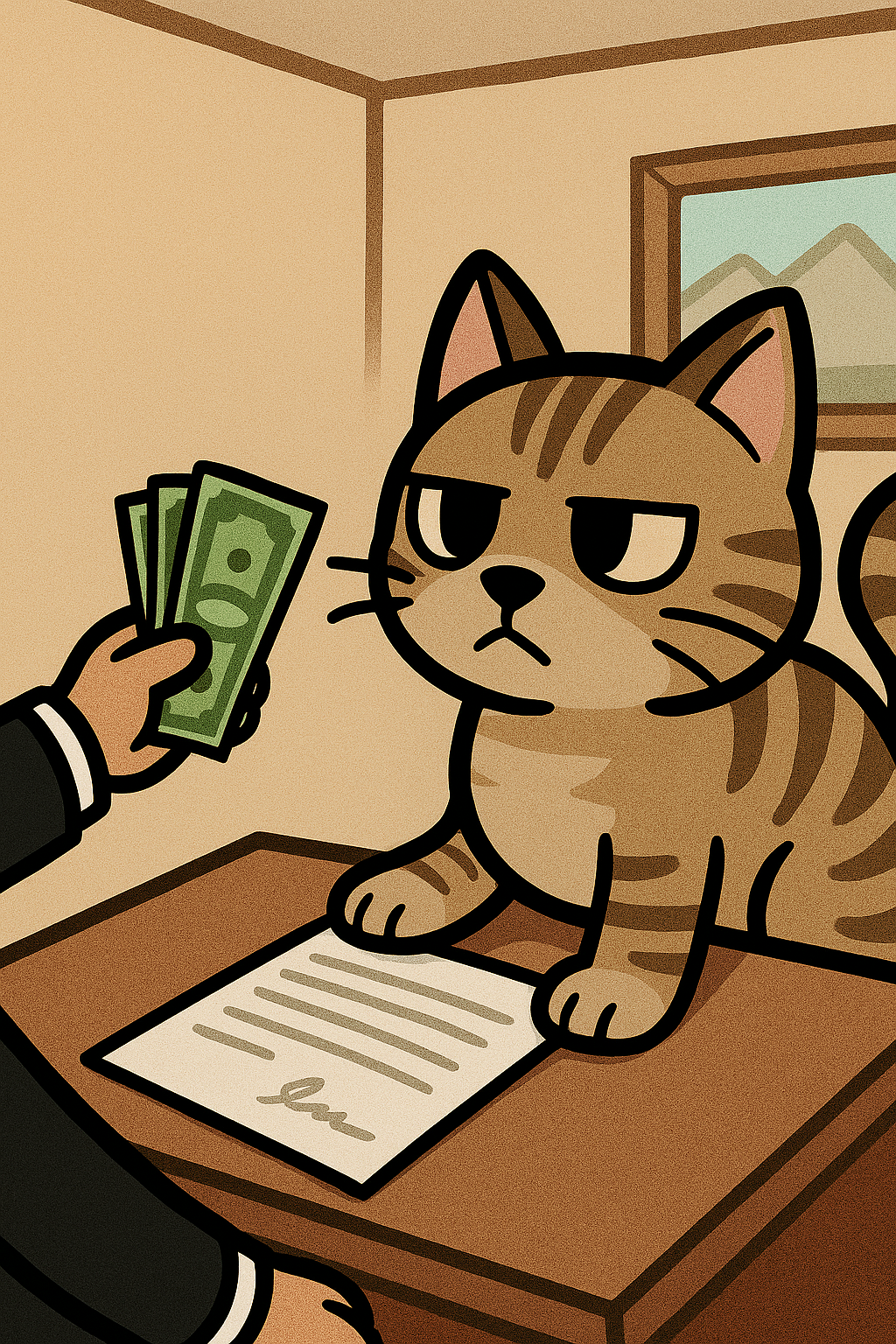 he's here to make some deals
