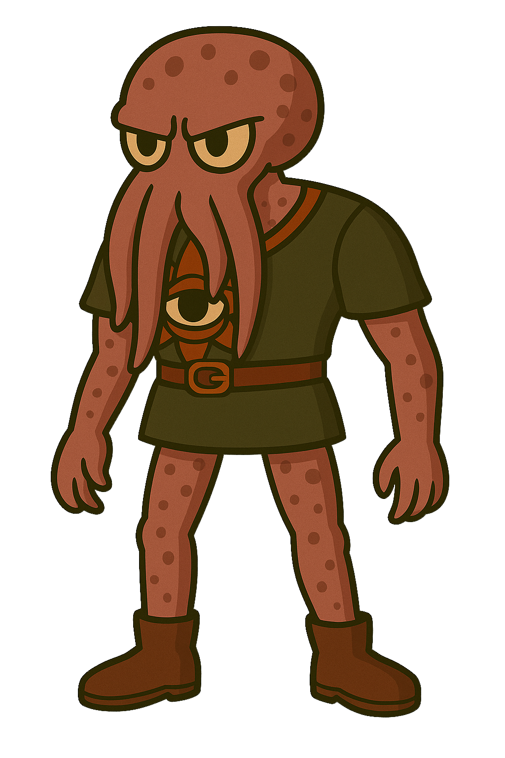 Paperboy CharacterOctussy