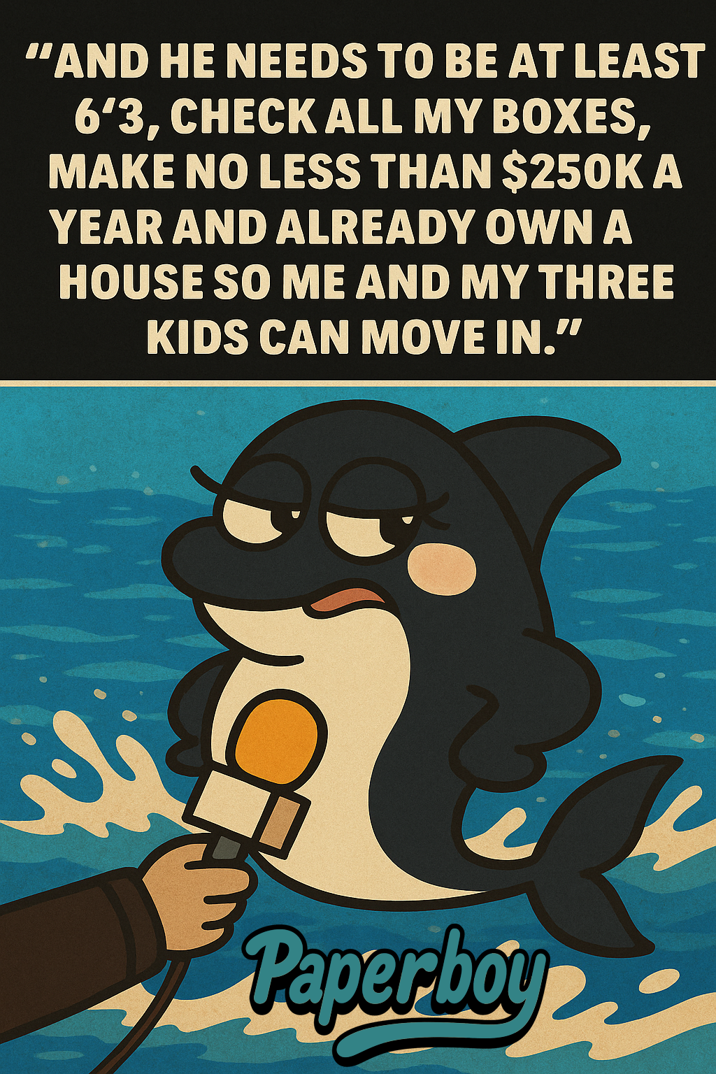 Paperboy Orca