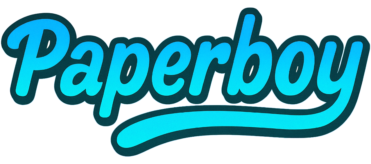 Paperboy Blue Logo