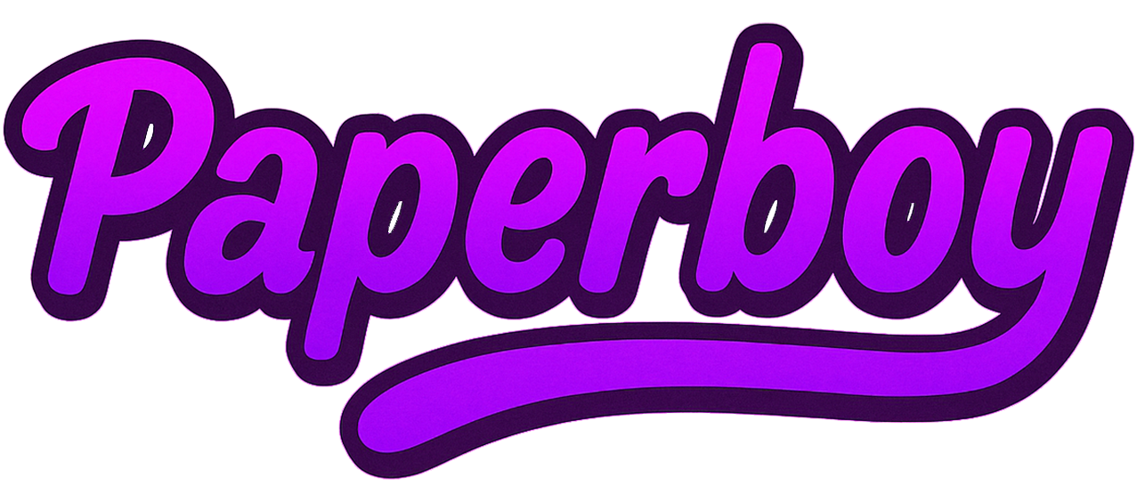 Paperboy Purple Logo