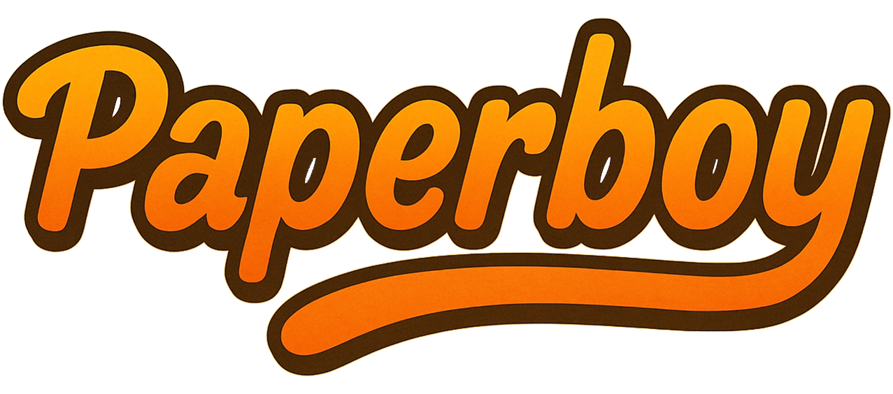 Paperboy Sunset Logo