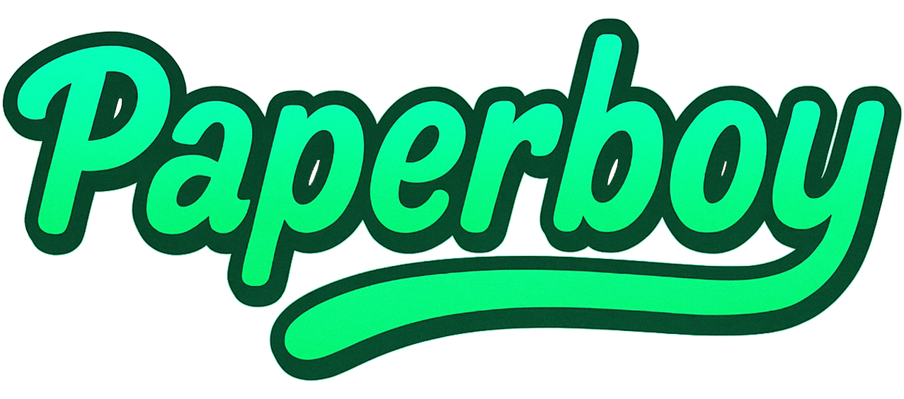 Paperboy Teal Logo