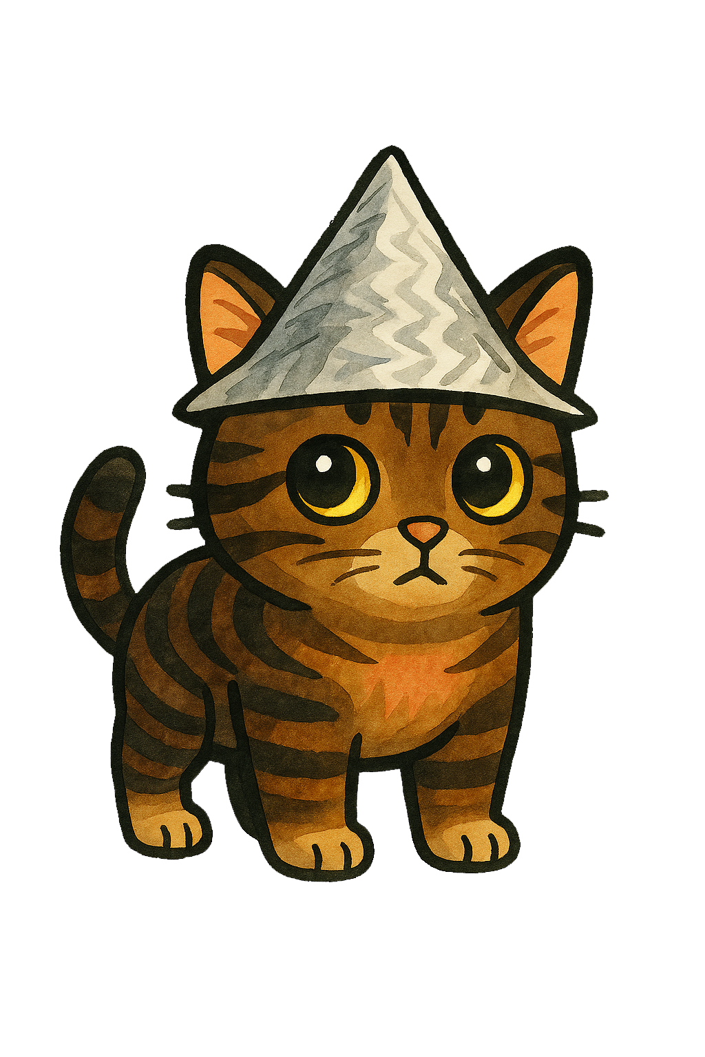 Paperboy CharacterTinfoil Cat