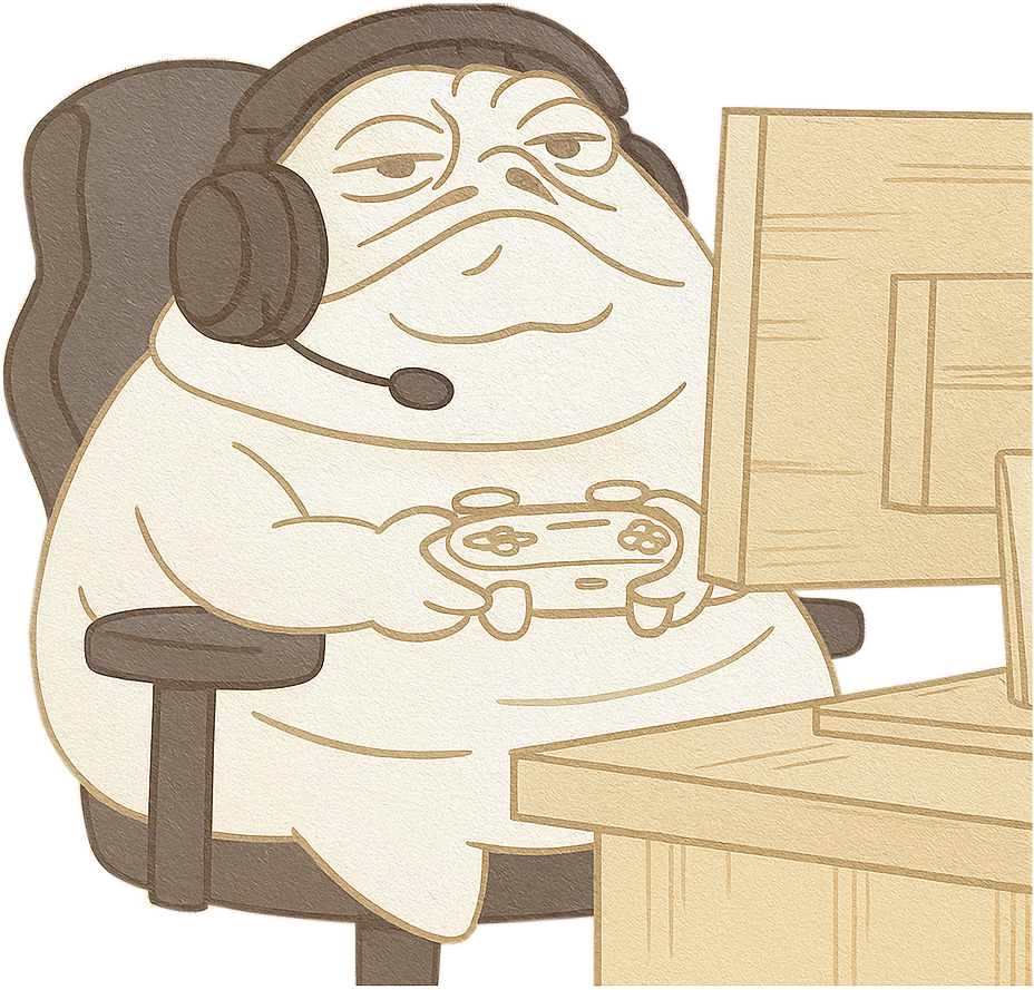 Saltslug enjoys gaming.