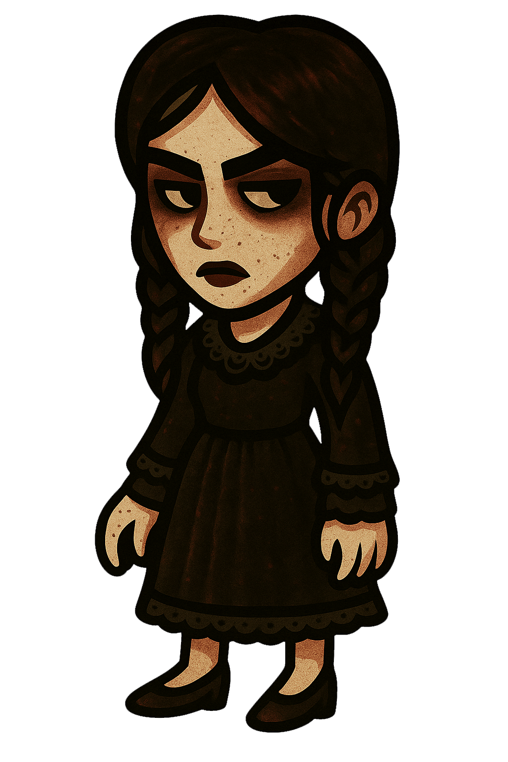 Dressing up for Halloween.