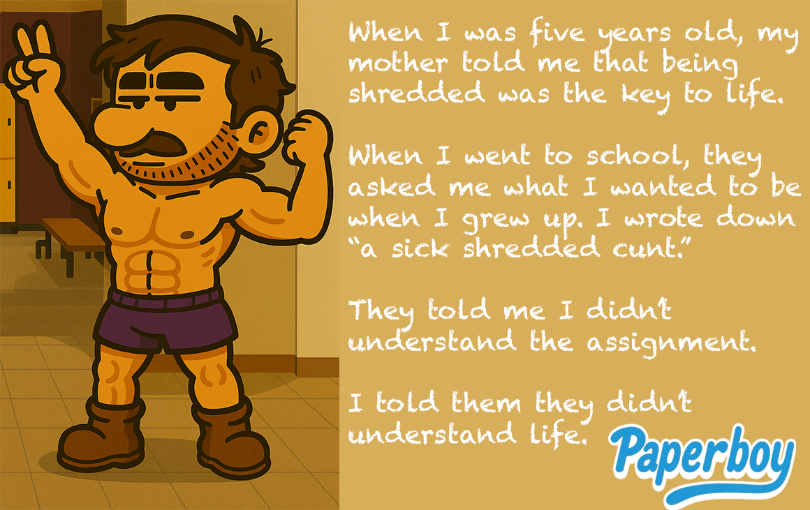 Paperboy Shredded Cunt