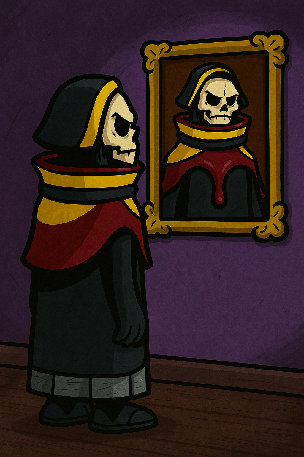 is skud painted...?
