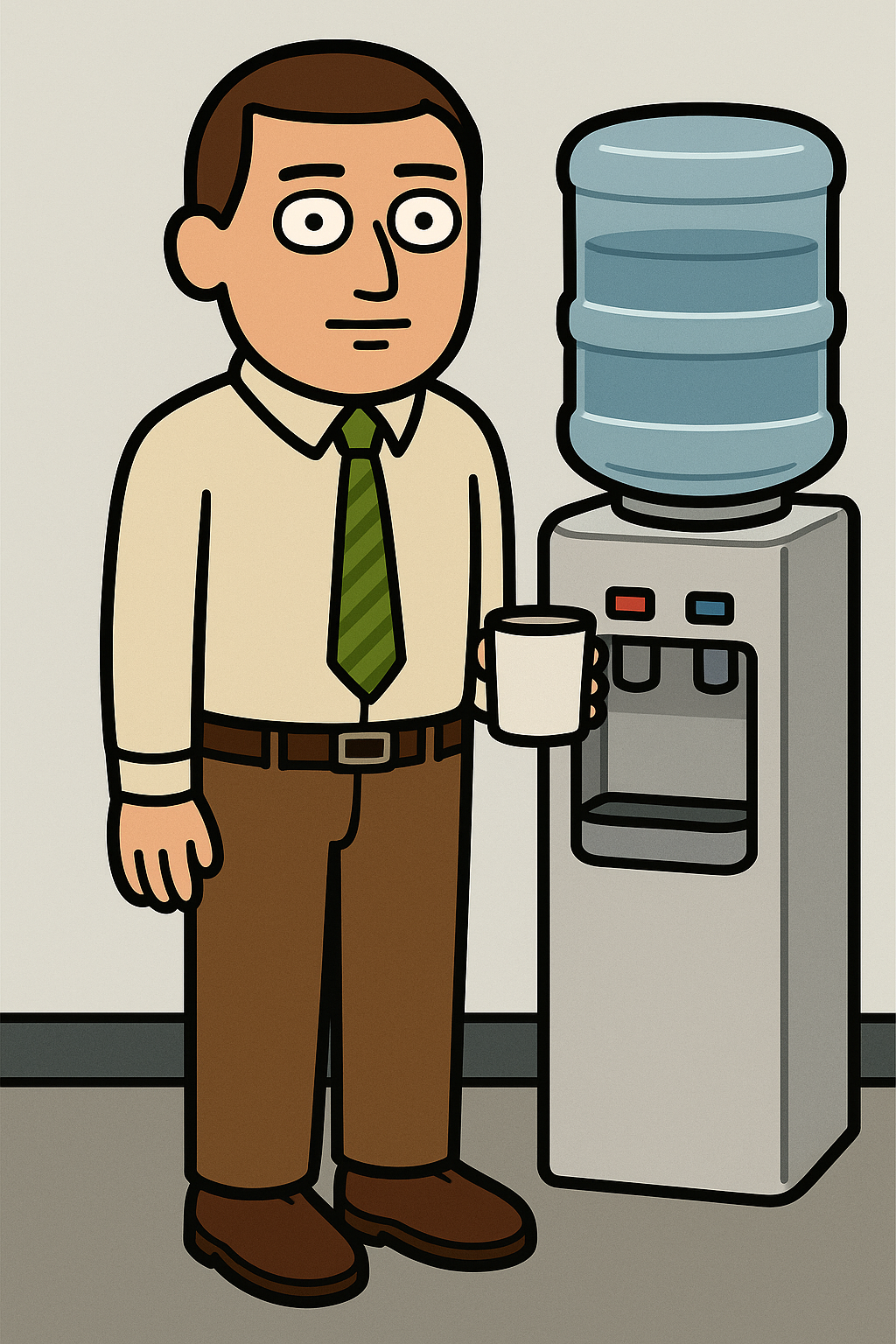 Tim used to work out.