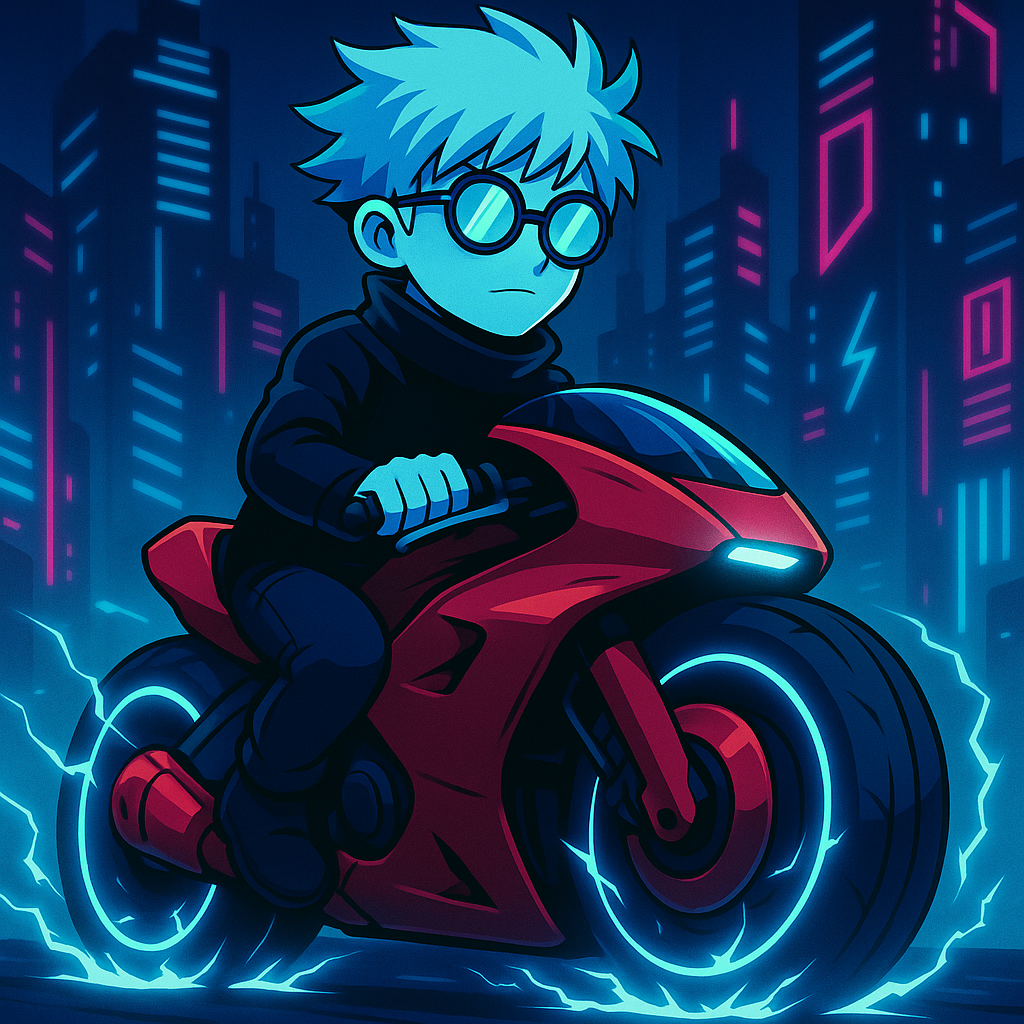 No helmet, he's just reckless like that. No big deal.