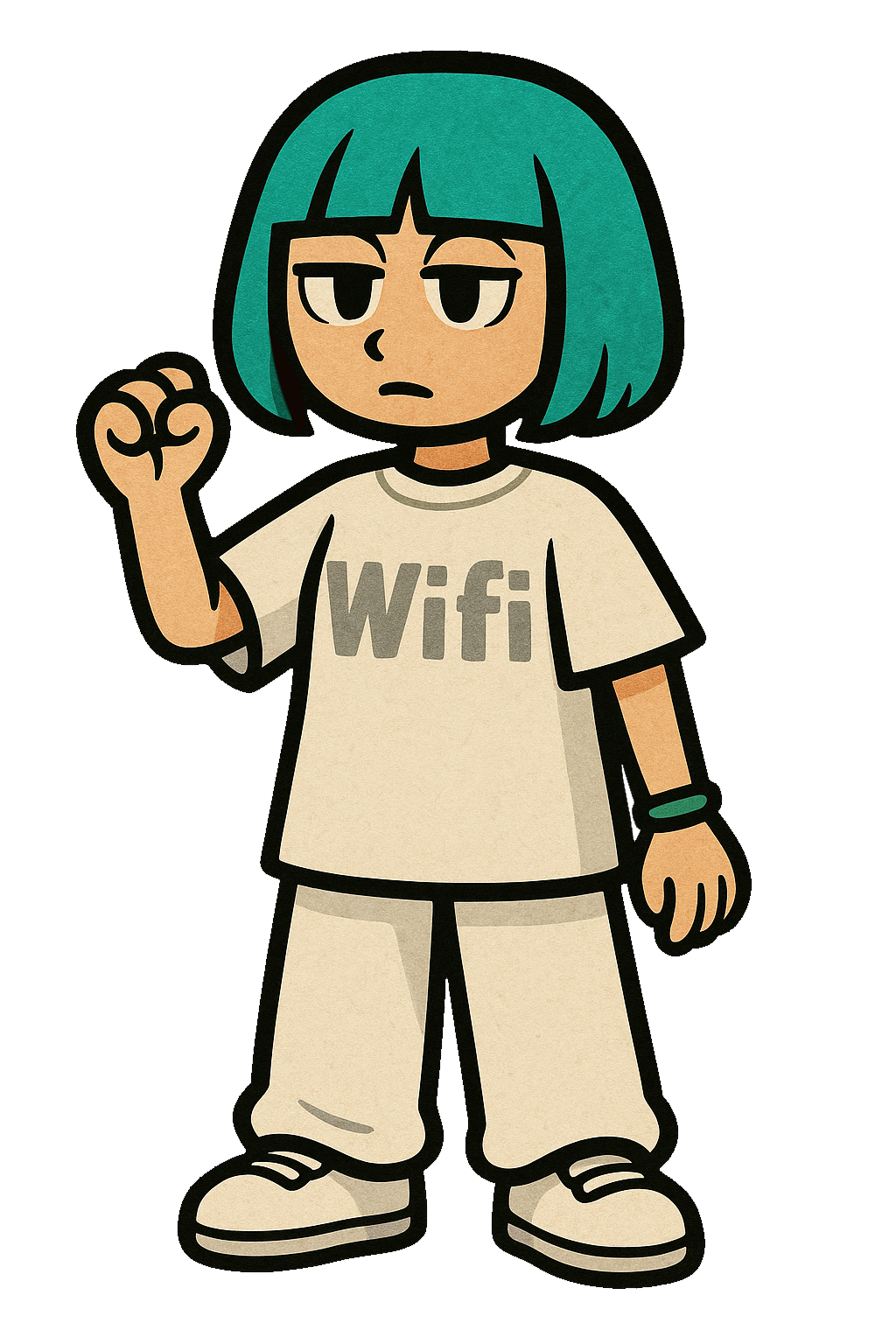 Paperboy CharacterWifi